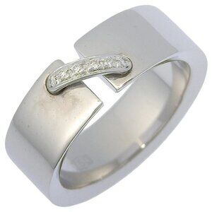 Chaumet Lian de Chaumet Ring K18 white gold/diamond #6.6(US Size) 8.7g Women